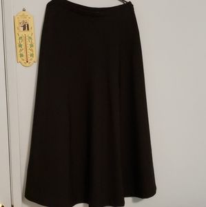 EUC Long Maxi Black Skirt